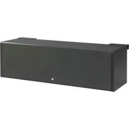 GLOBAL EQUIPMENT Interion    36" Overhead Cabinet In Black 773230CAB